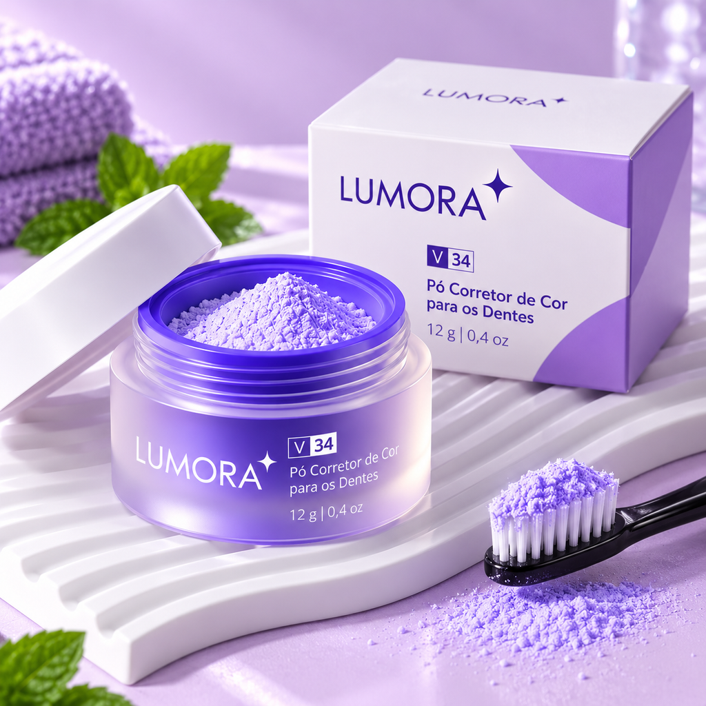 Lumora Pó Dental Matizador — Kit 2 potes, imagem 2 de 7